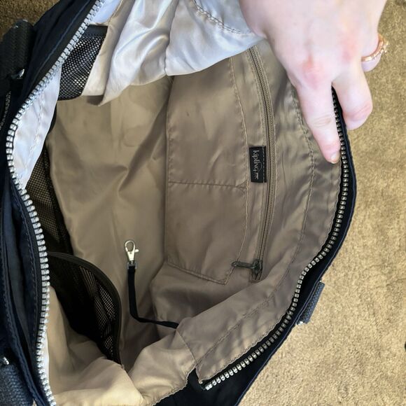 KIPLING Crossbody Tote Bag Medium Blue Travel Maxwell Tote - Picture 4 of 8